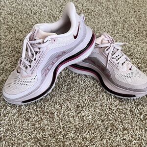 Nike Women’s Air Max Elevate Sneakers - Light Pink & Burgundy